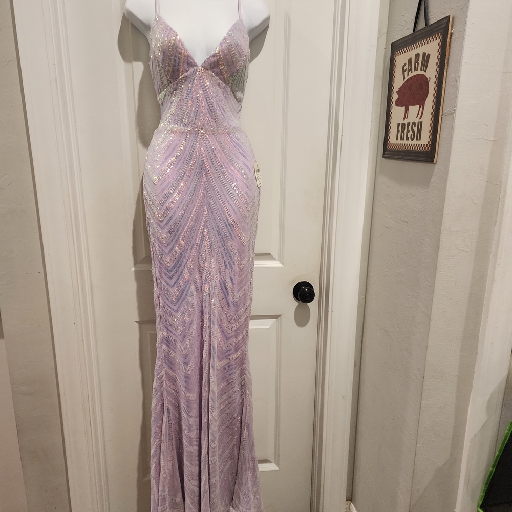 Windsor Lavender Sequin Dress
